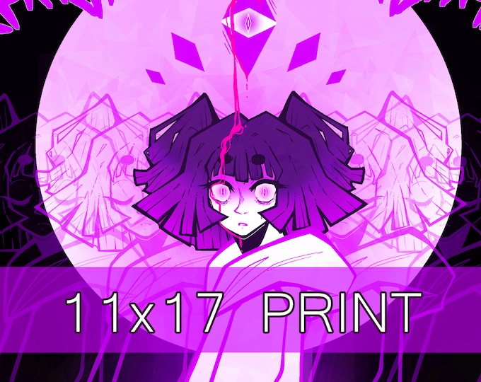 ULTRAVIOLET ORACLE || 'Scopaesthesia' 11x17 Original Print