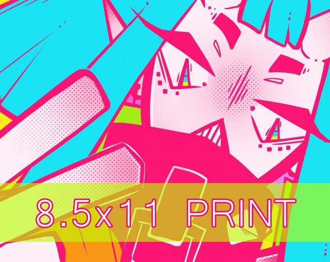 ORIGINAL || 'PEACE' 8.5x11 Original Print