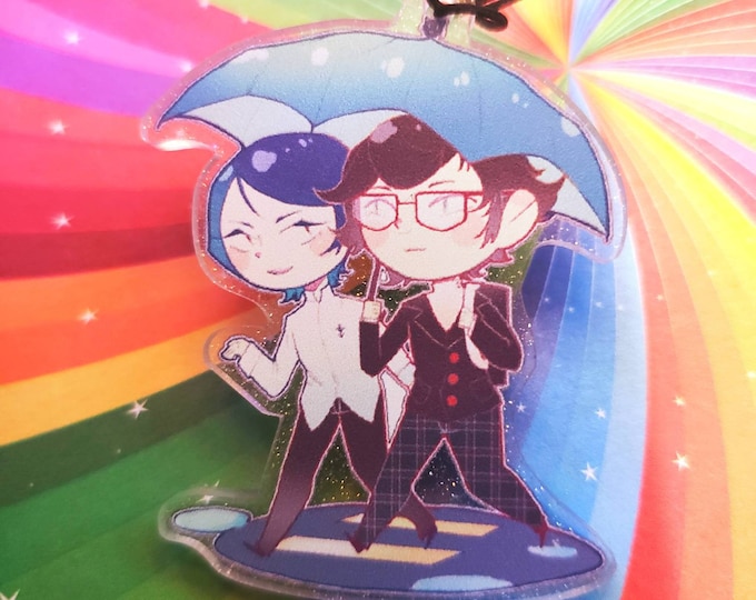 PERSONA 5 || Shukita 1.5" Glitter Charm