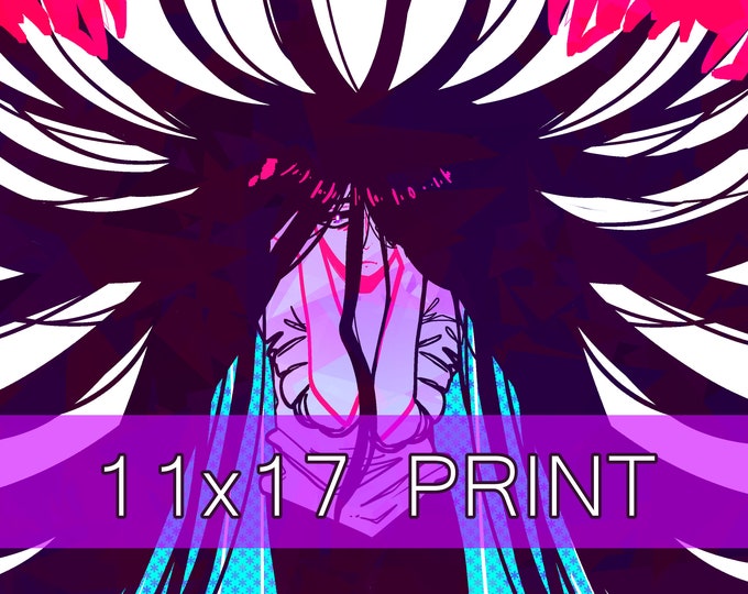 DANGANRONPA || Izuru 'SPIDERLILLIES' 11x17 Print