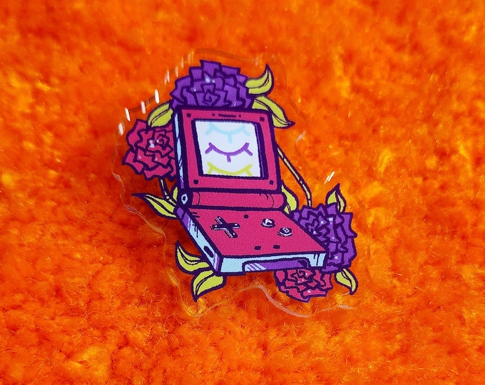 Game Console SP 2.25" Acrylic Pins