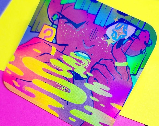 SMOG - Holographic Vinyl Stickers