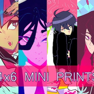 DANGANRONPA // Mini impresiones 4x6