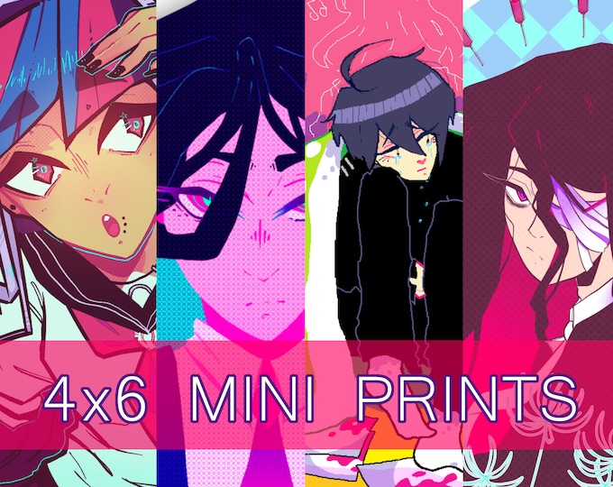 DANGANRONPA || 4x6 Mini Prints