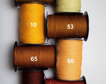 Macrame rope 3 mm: polyester, nylon, strong rope for crafts