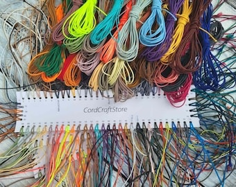 Cordón elástico redondo de 1 mm – Cordón elástico para pulseras, bisutería, joyería y manualidades – Elástico suave y duradero, se vende por metro.