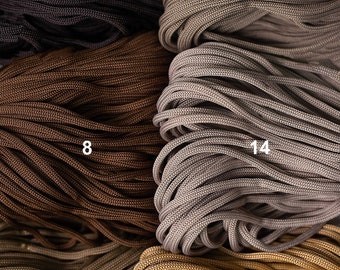 Cuerda macramé SOFT 3 mm: poliéster, nylon, cuerda suave pero resistente para crochet y manualidades
