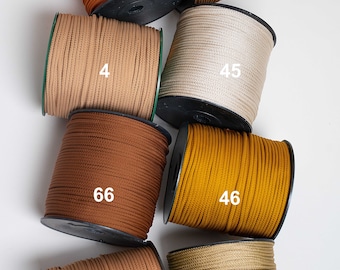 Cuerda de macramé de 6 mm: poliéster, nailon, cuerda resistente para manualidades