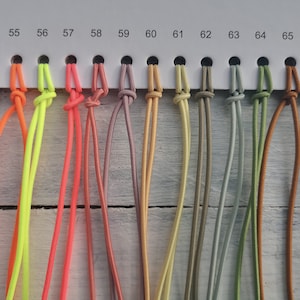 Cordino elastico tondo da 2 mm corda elastica e elastica immagine 5