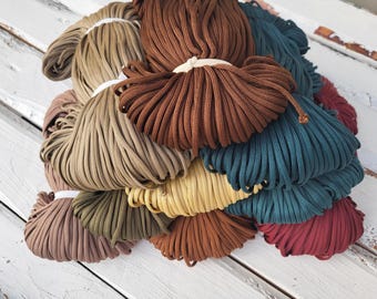 3 mm/975meters/ Macrame Rope Bundle #12: Mixed Colors, Various Cord Lengths