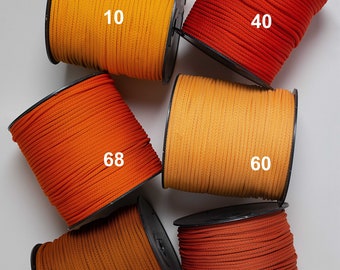 Cuerda de macramé de 6 mm: poliéster, nailon, cuerda resistente para manualidades