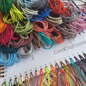 2 mm elastisch koord – rond rekbaar koord voor het maken van armbanden en sieraden – kralenkoord, doe-het-zelf koord, zacht duurzaam elastiek per meter