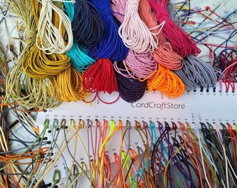 10Meter 2mm Round Elastic Cord – Stretch Cord for Bracelets, Beading, Jewelry Making, DIY Crafts, Mask Loops – Soft & Durable by the Meter A