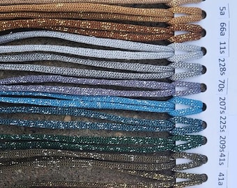 Cuerda de macramé Lurex SOFT de 4 mm: poliéster, nailon, cuerda suave pero resistente para crochet y manualidades