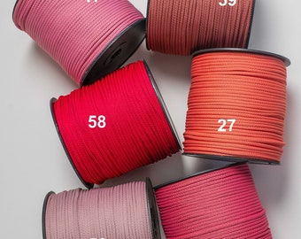 Cuerda de macramé de 6 mm: poliéster, nailon, cuerda resistente para manualidades