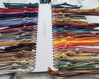 Cuerda SOFT para macramé de 3 mm: poliéster, nailon, cuerda suave pero resistente para crochet y manualidades.