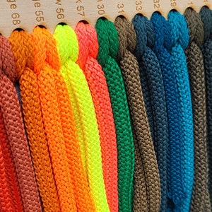 Macrame rope 6 mm: polyester, nylon, strong rope for crafts image 8