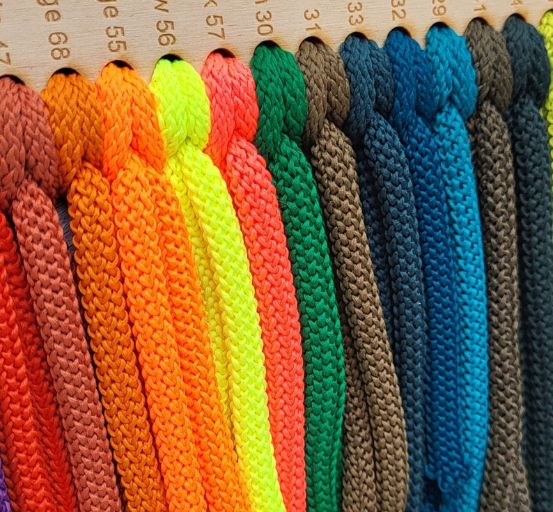 Macrame rope 6 mm: polyester, nylon, strong rope for crafts image 8