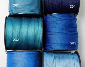 Cuerda de macramé 6 mm: poliéster, nylon, cuerda fuerte para manualidades