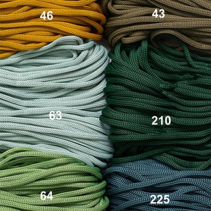 Macrame SOFT rope 4 mm: polyester, nylon, soft but strong rope for crocheting and crafts