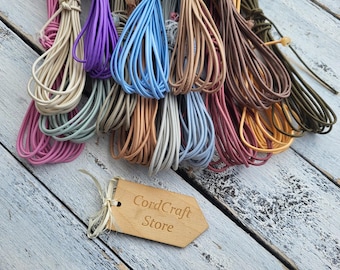 1mm Round Elastic Cord – Stretch Cord for Bracelets, Beading, Jewelry Making & DIY Crafts – Soft Durable Elastic, Sold per 1 Meter