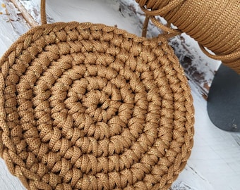 Lurex SOFT macrame rope 4 mm: polyester, nylon, soft but strong rope for crocheting and crafts