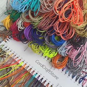 1.5mm Round Elastic Cord – Stretch Cord for Bracelets, Beading, Jewelry Making & DIY Crafts – Soft Durable Elastic, Sold per 1 Meter