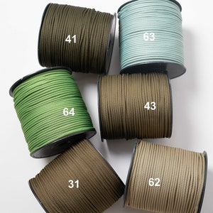 Cuerda macrame 6 mm: poliéster, nylon, cuerda fuerte para manualidades imagen 3