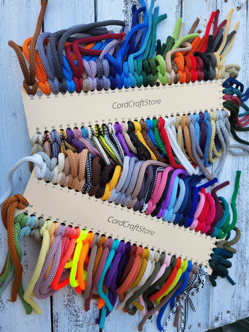 Cuerda macrame 3 mm: poliéster, nylon, cuerda fuerte para manualidades imagen 6