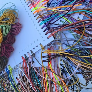 2mm Elastic Cord – Round Stretch Cord for Bracelets & Jewelry Making – Beading String, DIY Craft Cord, Soft Durable Elastic by the Meter