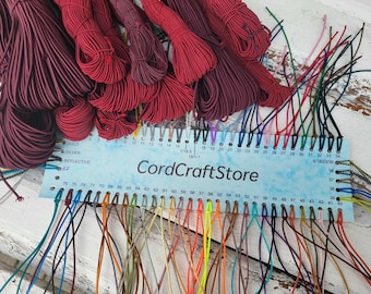 Cordino elastico da 2 mm – Cordino elastico rotondo per braccialetti e creazione di gioielli – Filo per perline, cordino per lavori fai da te, elastico morbido e resistente al metro