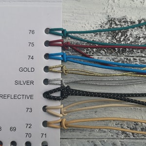 Cordino elastico tondo da 2 mm corda elastica e elastica immagine 7