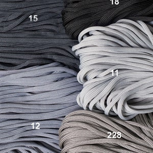 Macrame SOFT rope 4 mm: polyester, nylon, soft but strong rope for crocheting and crafts image 7