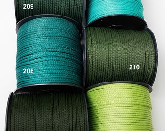 Cuerda de macramé 6 mm: poliéster, nylon, cuerda fuerte para manualidades