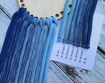 Macrame rope 6 mm: polyester, nylon, strong rope for crafts