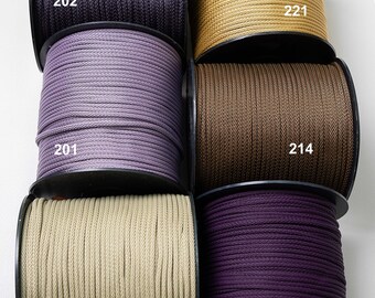 Makramee Seil 6 mm: Polyester, Nylon, starkes Seil zum Basteln