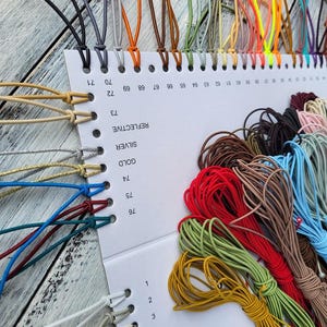 2mm Elastic Cord – Round Stretch Cord for Bracelets & Jewelry Making – Beading String, DIY Craft Cord, Soft Durable Elastic by the Meter