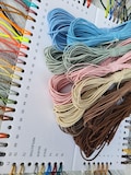 1.5mm Round Elastic Cord – Stretch Cord for Bracelets, Beading, Jewelry Making & DIY Crafts – Soft Durable Elastic, Sold per 1 Meter product logo