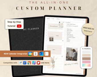 CUSTOM 2027 Minimalist Digital Planner | For Little Lion
