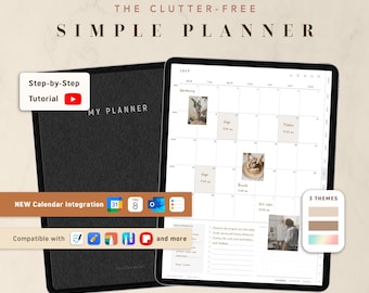 SIMPLE Digital Planner 2026 | ForLittleLion
