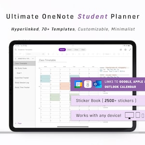 2026 OneNote STUDENT Digital Planner
