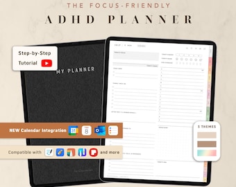 2027 ADHD Digital Planner | ForLittleLion