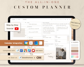 CUSTOM Digital Planner 2026 2027 2028 & Undated