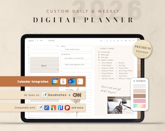 2026 Digital Planner - Custom Daily & Weekly Layouts | ForLittleLion