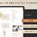 Digital Planner, GoodNotes Planner 2022 2023, MINIMALIST Daily Planner PORTRAIT, iPad Planner, Notability Planner 