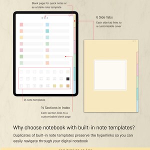 Digital Notebook Goodnotes Notability, Digital Notebook With Tab ...