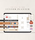 CUSTOM Digital Planner 2026 2027 2028 & Undated product logo
