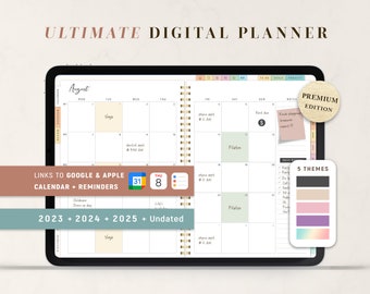 Digital Planner, GoodNotes Planner, Daily Planner, Weekly Planner, iPad Planner, Notability Planner | 2023 2024 2025 + Undated