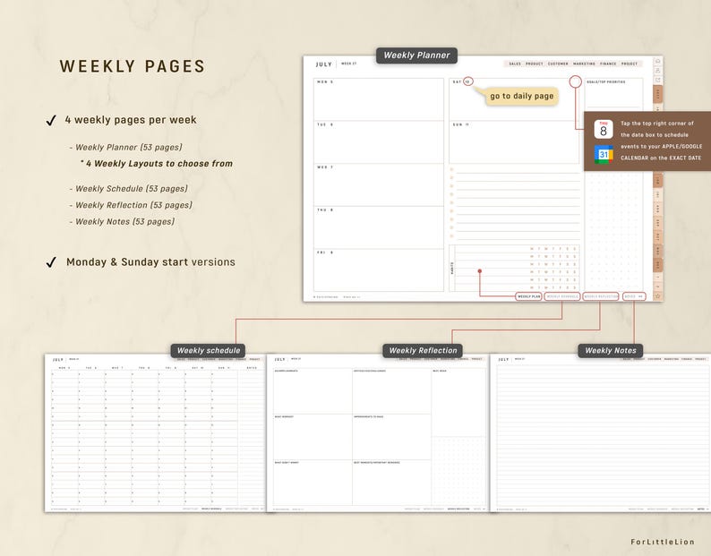Digital Planner for Small Business Owner 2026 2027, Life and Business Planner (2027–2030 Year Planner Included) image 3