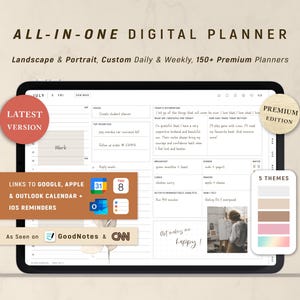 2025 Customizable Digital Planner, ForLittleLion Custom Planner